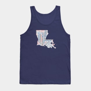 Louisiana's Cultural Tapestry Tank Top